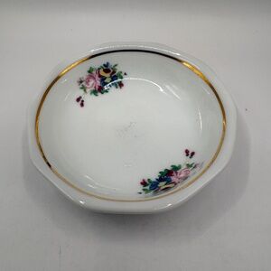Vintage Floral Round Shaped Trinket Dish by Pleasant Company